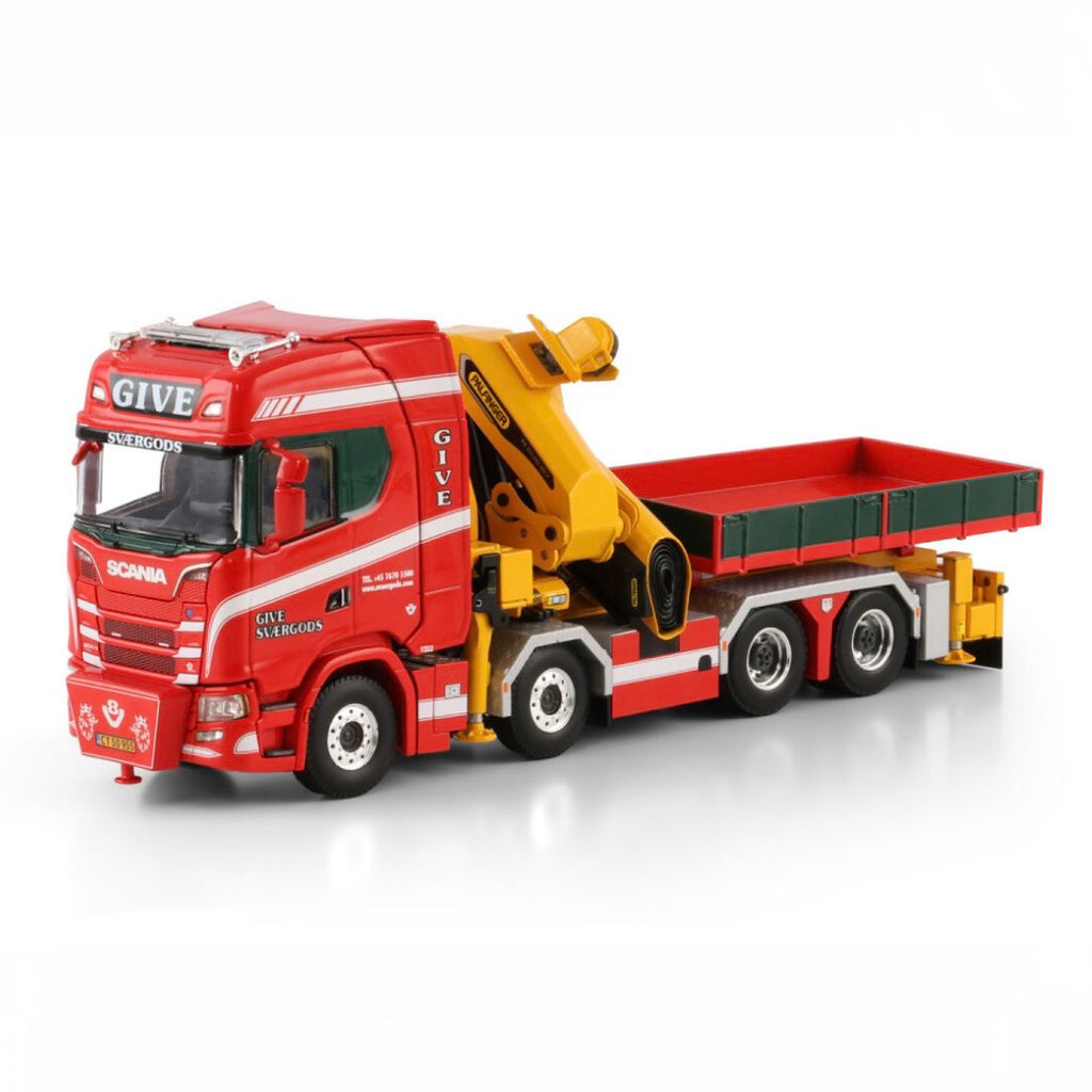 WSI GIVE Scania S CS20H 8x4 Palfinger PK 165.002 TEC 7
