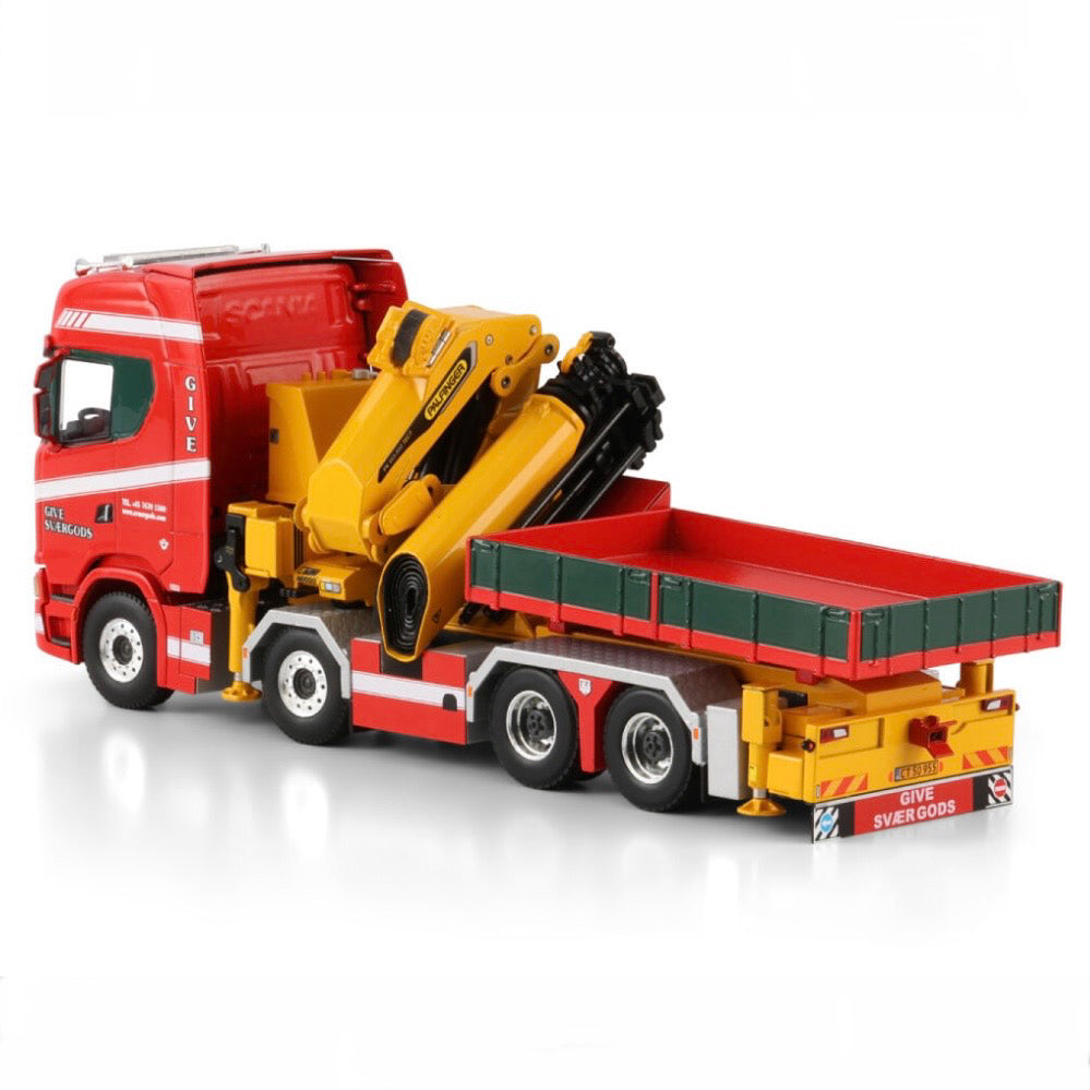 WSI GIVE Scania S CS20H 8x4 Palfinger PK 165.002 TEC 7