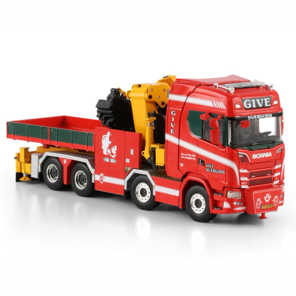 WSI GIVE Scania S CS20H 8x4 Palfinger PK 165.002 TEC 7