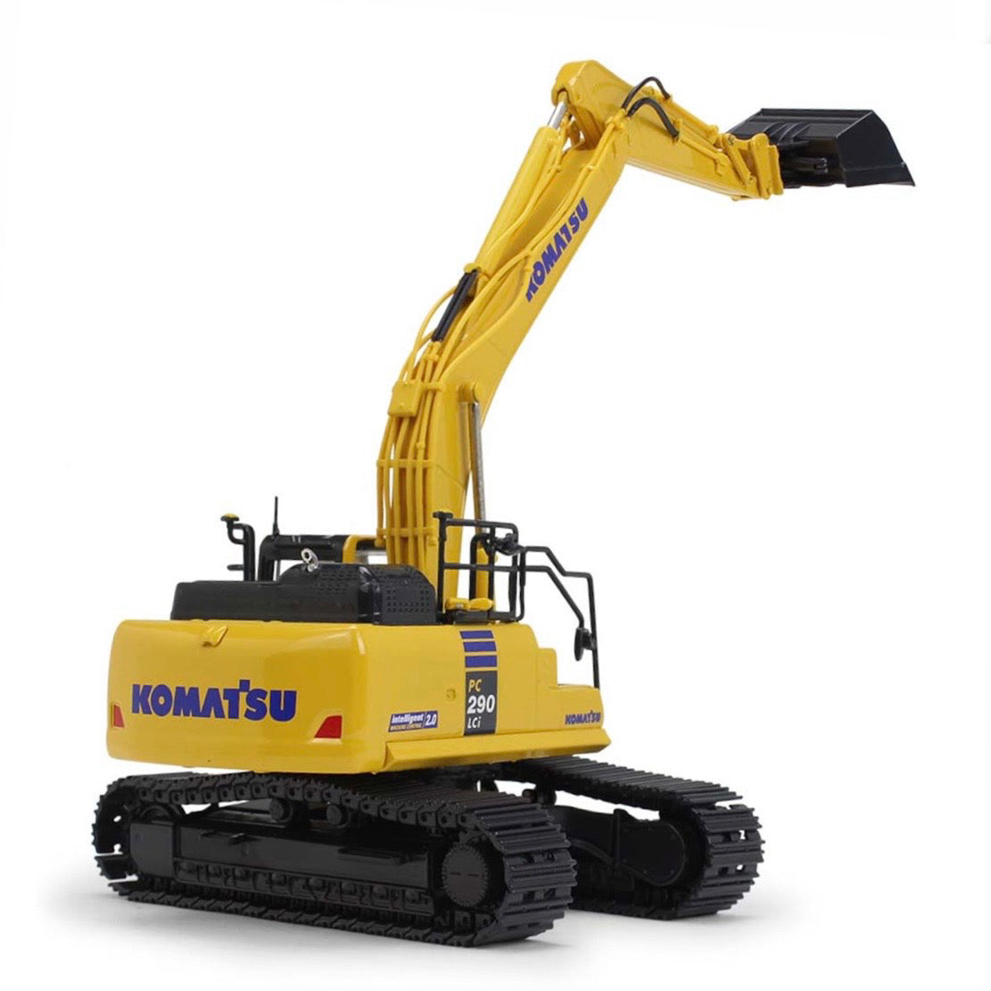 First Gear Komatsu PC290 LCI-11 Excavator with Swivel Grading Bucket