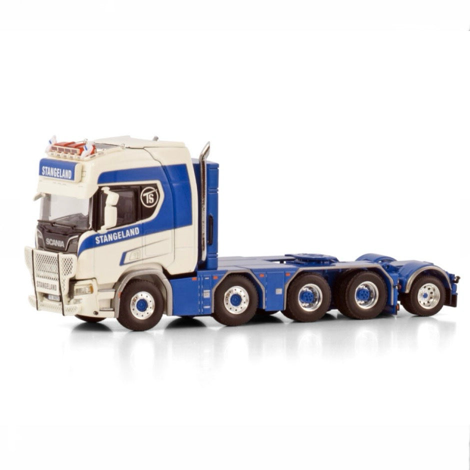 WSI Stangeland Scania R Highline CR20H 8x4 with Add On Axle