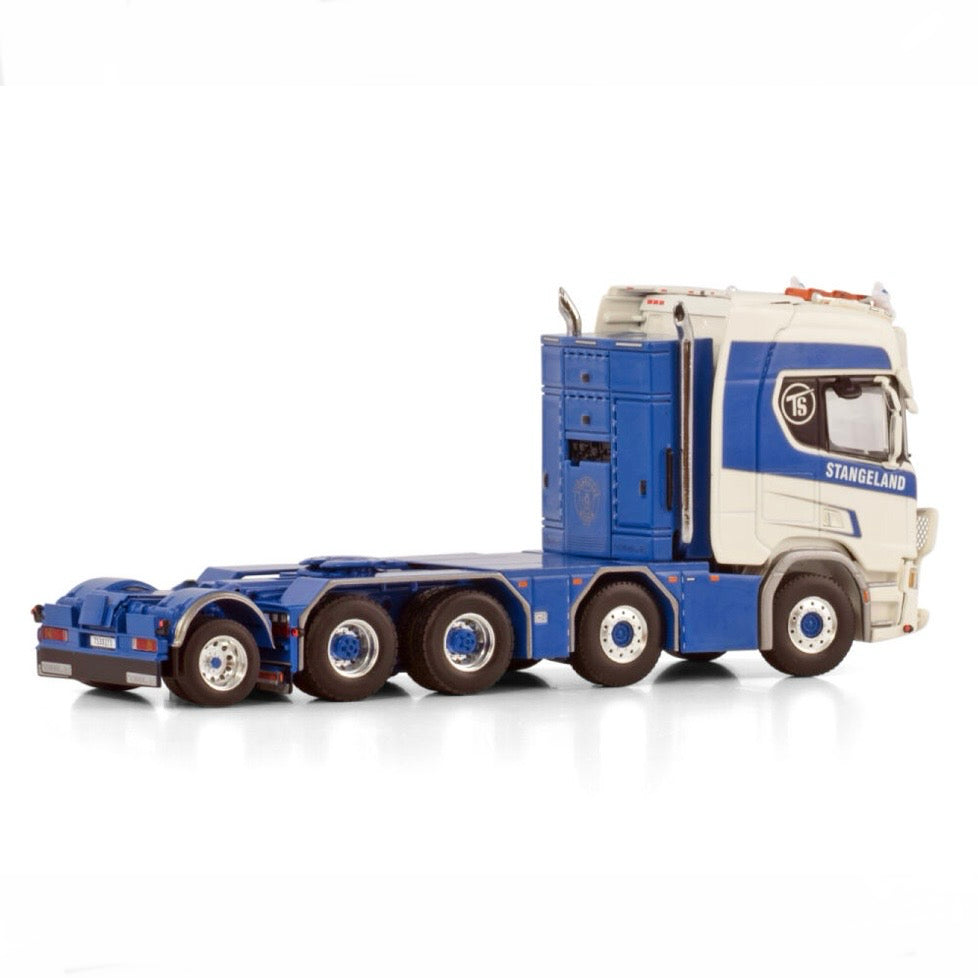 WSI Stangeland Scania R Highline CR20H 8x4 with Add On Axle