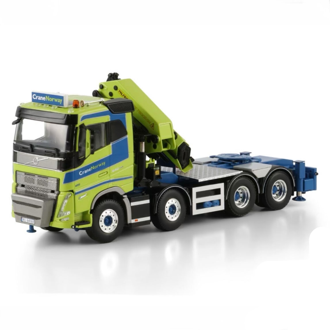 WSI Crane Norway Volvo FH5 Sleeper Cab 8x4 with Palfinger PK 92002 SH + Jib