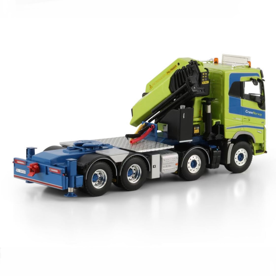 WSI Crane Norway Volvo FH5 Sleeper Cab 8x4 with Palfinger PK 92002 SH + Jib