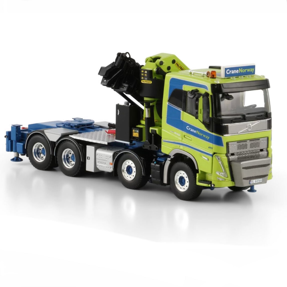 WSI Crane Norway Volvo FH5 Sleeper Cab 8x4 with Palfinger PK 92002 SH + Jib