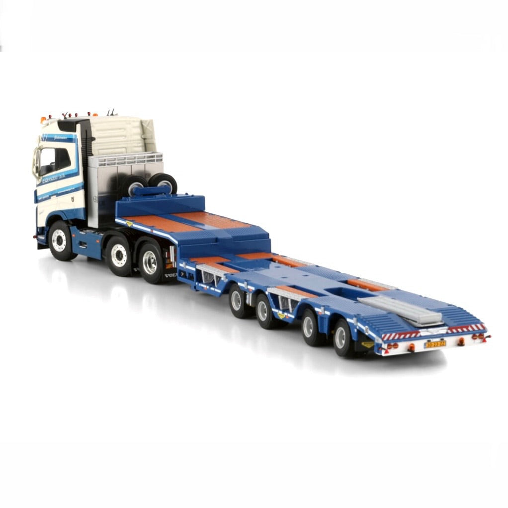 WSI Schoones B.V. Volvo FH5 Globetrotter 6x2 with Wheel Well Low Loader