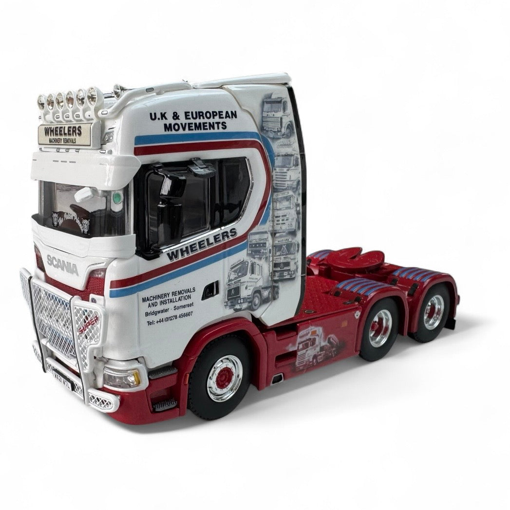 WSI Wheelers Scania S730 Highline with Nooteboom 3 Axle Low Loader