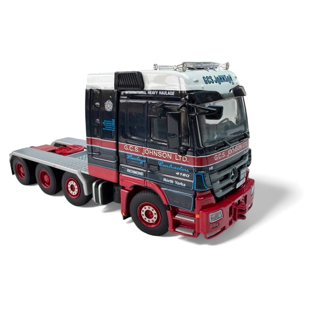 WSI G.C.S Johnson Mercedes Actros MP3 LH 4160 Titan Gigaspace 8×4 & Ballast Box