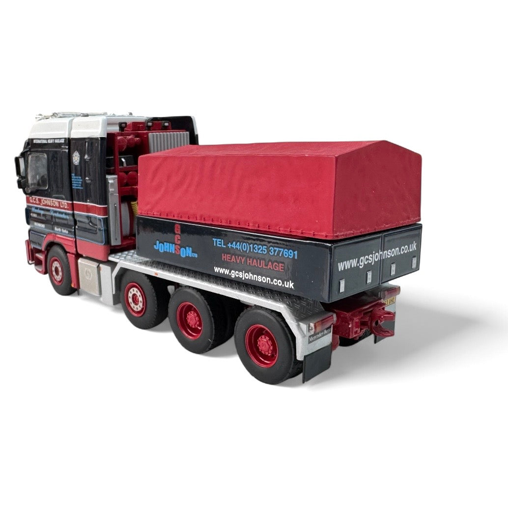 WSI G.C.S Johnson Mercedes Actros MP3 LH 4160 Titan Gigaspace 8×4 & Ballast Box