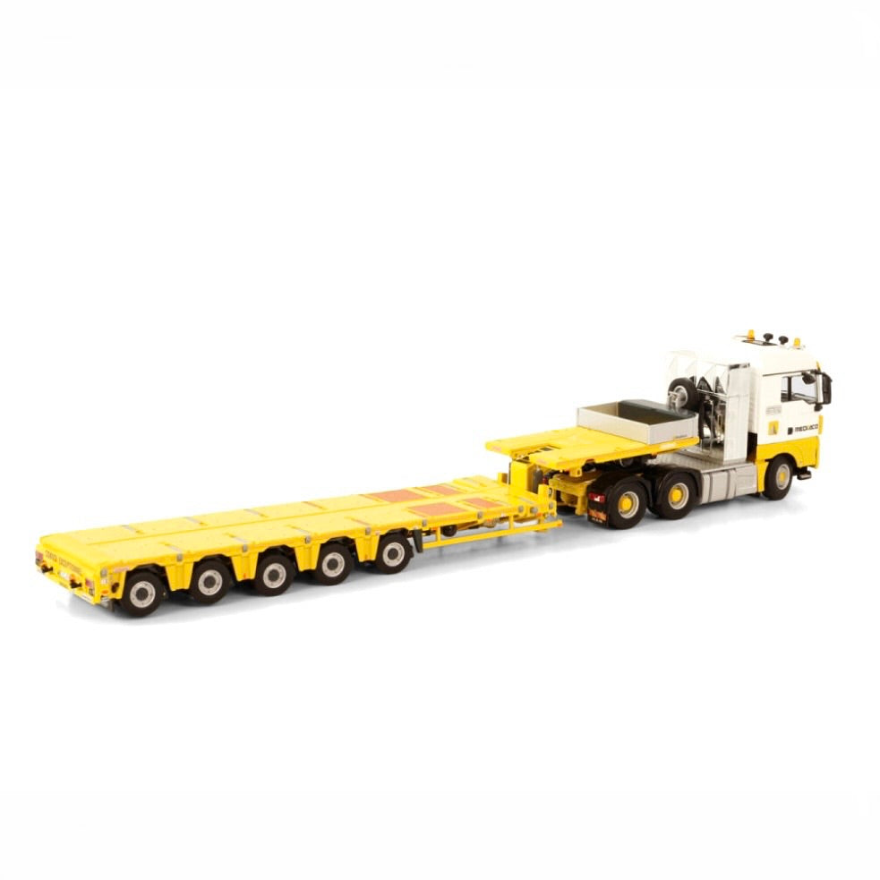 WSI Mediaco MAN TGX XLX 6x4 with Nooteboom 5 Axle PX Low Loader